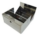 Ver imagem 3 de Kit Inox Para Banheiro Com Porta Papel Toalha E Higiênico