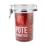 Kit 4 Pote Hermético Acrilíco Redondo Transparente Clink - 2