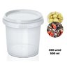 Pote Redondo Lacre Bolo no Pote Descartável 500 ml 300 unid - 1