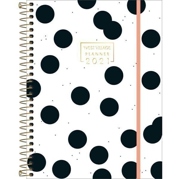 Planner Espiral West Village 80 Fls 2021 - Sortido - 2