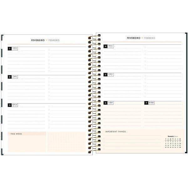 Planner Espiral West Village 80 Fls 2021 - Sortido - 6