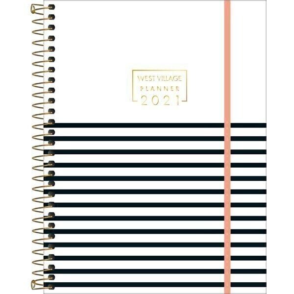 Planner Espiral West Village 80 Fls 2021 - Sortido - 4