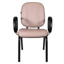 Ver imagem 2 de Cadeira Escritório Plus Size Fixa Braço 200kg