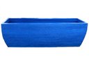 Ver imagem 4 de Kit 3 Vaso Planta 100x30 Jardineira Floreira Polietileno BGPLASTICOS AZUL ARARA 009