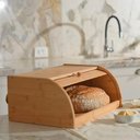 Ver imagem 2 de Porta Pão em Bambu Sense 40x16,5cm ou