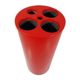 Lixeira De Copo Descartável Com 5 Tubos Água Café E Palhetas - 5