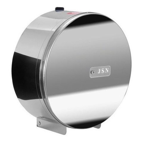 Suporte Rolão Para Papel Higienico De 300 A 400m Em Aço Inox