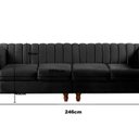 Ver imagem 3 de Sofá 4 Lugares Decoração Retrô Clássico Realeza Chesterfield