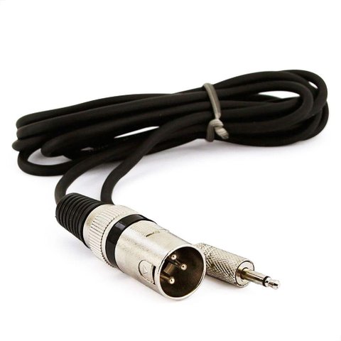 Cabo P2 para Xlr Macho Mono - 8 Metros