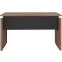 Ver imagem 2 de Mesa para Escritório Home Office 145cm Unik A02 Nogal Preto - Lyam Decor
