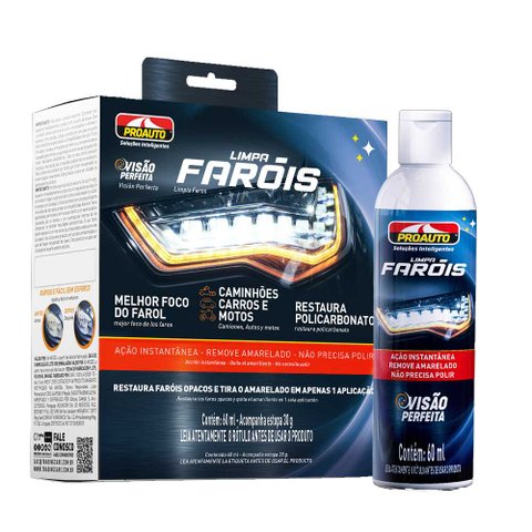 Limpa Farol Visao Perfeita 60ml - Proauto