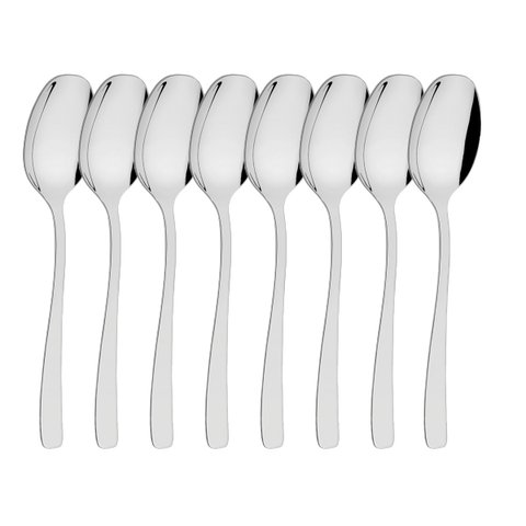 Conjunto 8 Colheres Mesa Cosmos Talheres Tramontina em Aço Inox