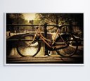 Ver imagem 1 de Quadro Bicicleta na Ponte - 120x80 Cm - Adesivo Fotográfico