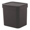 Lixeira Plástica Trium 2,5l Lx500 ou - Preto - 17x14,5x16cm - 1