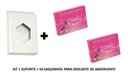 Ver imagem 1 de Kit 1 Suporte + 50 Saquinhos Refil para Descarte de Absorvente