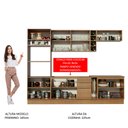 Ver imagem 6 de Armário de Cozinha Completa 290cm Rustic Stella Madesa 01
