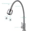 Ver imagem 5 de Cuba para cozinha pia dupla com acessórios Ticunas e Torneira monocomando gourmet Jaguaribe Pingoo