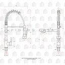 Ver mais imagens de Cuba para cozinha pia dupla com acessórios Ticunas e Torneira monocomando gourmet Munim Preto