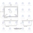 Ver imagem 6 de Cuba para cozinha com acessórios Guarani e Torneira misturador monocomando gourmet preta Solimoes