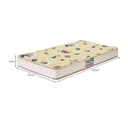Ver imagem 7 de Dormitório Zaki Guarda Roupa, Cômoda e Berço Evolution Branco Fosco/savana com Colchão Supreme