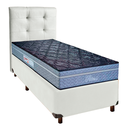 Ver imagem 1 de Kit Cabeceira + Cama Box + Colchão Solteiro Molas Ensacadas Petrus Paropas