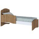 Ver imagem 2 de Berço Henn Mini Cama Bala De Menta I02 Rustico Com Branco