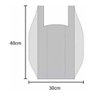 Sacolas Plasticas Branca Reciclada Reforçada 90x100 10 Kg - 4