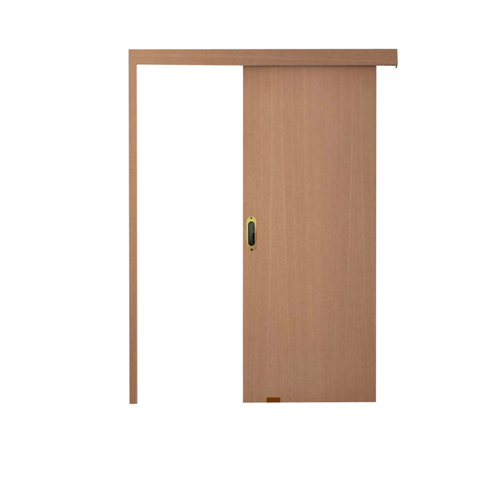 Porta de Correr Madeira Lisa 210x60 com Fechadura