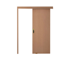 Ver imagem 1 de Porta de Correr Madeira Lisa 210x60 com Fechadura