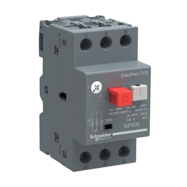 Disjuntor Termomagnético Tesys GZ1E 20-25A Schneider - 1
