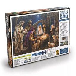 Quebra Cabeça Puzzle 500 Peças Noite de Luz Grow - 2