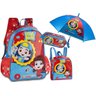 Kit Conjunto Luccas Neto Mochila Escolar Infantil Grande Costas Emite Som Lancheira Térmica Estojo - - 6