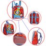 Kit Conjunto Luccas Neto Mochila Escolar Infantil Grande Costas Emite Som Lancheira Térmica Estojo - - 4