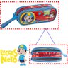 Kit Conjunto Luccas Neto Mochila Escolar Infantil Grande Costas Emite Som Lancheira Térmica Estojo - - 5