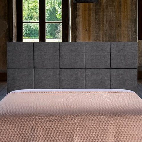 Cabeceira - Painel - Duo 01 - Linho Bege 12930 - 168x68x07 Queen