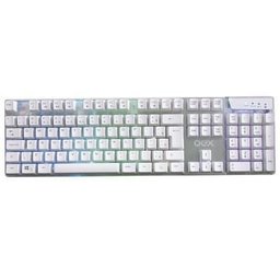 TECLADO PRISMATIC TC205 BRANCO - 1