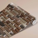 Ver imagem 4 de Papel de Parede Tijolo 5 Arte Destaque 3,50 Metros