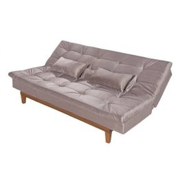 Sofá Cama 3 Lugares 5 Posições Versátil Madero Espresso Móveis - 4