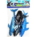 Ver imagem 4 de Tubarao Baleia Oceano Mar Peixe Grande Animal Kit Plastico