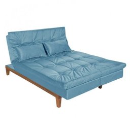 Sofá Cama 3 Lugares 5 Posições Versátil Madero Espresso Móveis - 4