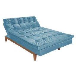 Sofá Cama 3 Lugares 5 Posições Versátil Madero Espresso Móveis - 3