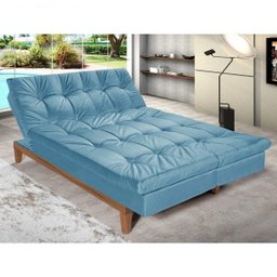 Sofá Cama 3 Lugares 5 Posições Versátil Madero Espresso Móveis - 2