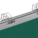 Ver imagem 3 de Lousa Quadro Verde Branco 2 em 1 Magnetico Frente Verso Painel Duplo Mural Aluminio Planejamento Tar