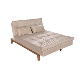 Sofá Cama 3 Lugares 5 Posições Versátil Madero Espresso Móveis - 8