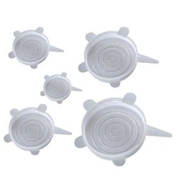 Kit C/5Tampas Hermetic Silicone - 1