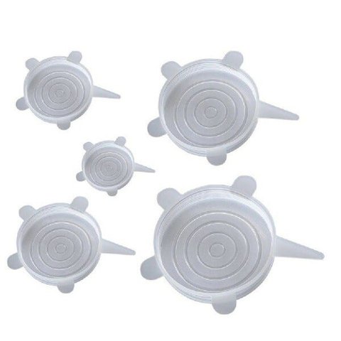 Kit C/5Tampas Hermetic Silicone