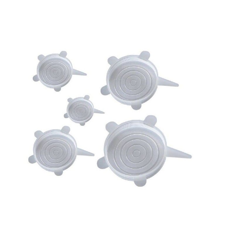 Kit C/5Tampas Hermetic Silicone