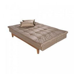 Sofá Cama 3 Lugares 5 Posições Versátil Madero Espresso Móveis - 4