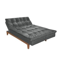 Sofá Cama 3 Lugares 5 Posições Versátil Madero Espresso Móveis - 8