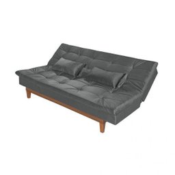 Sofá Cama 3 Lugares 5 Posições Versátil Madero Espresso Móveis - 4